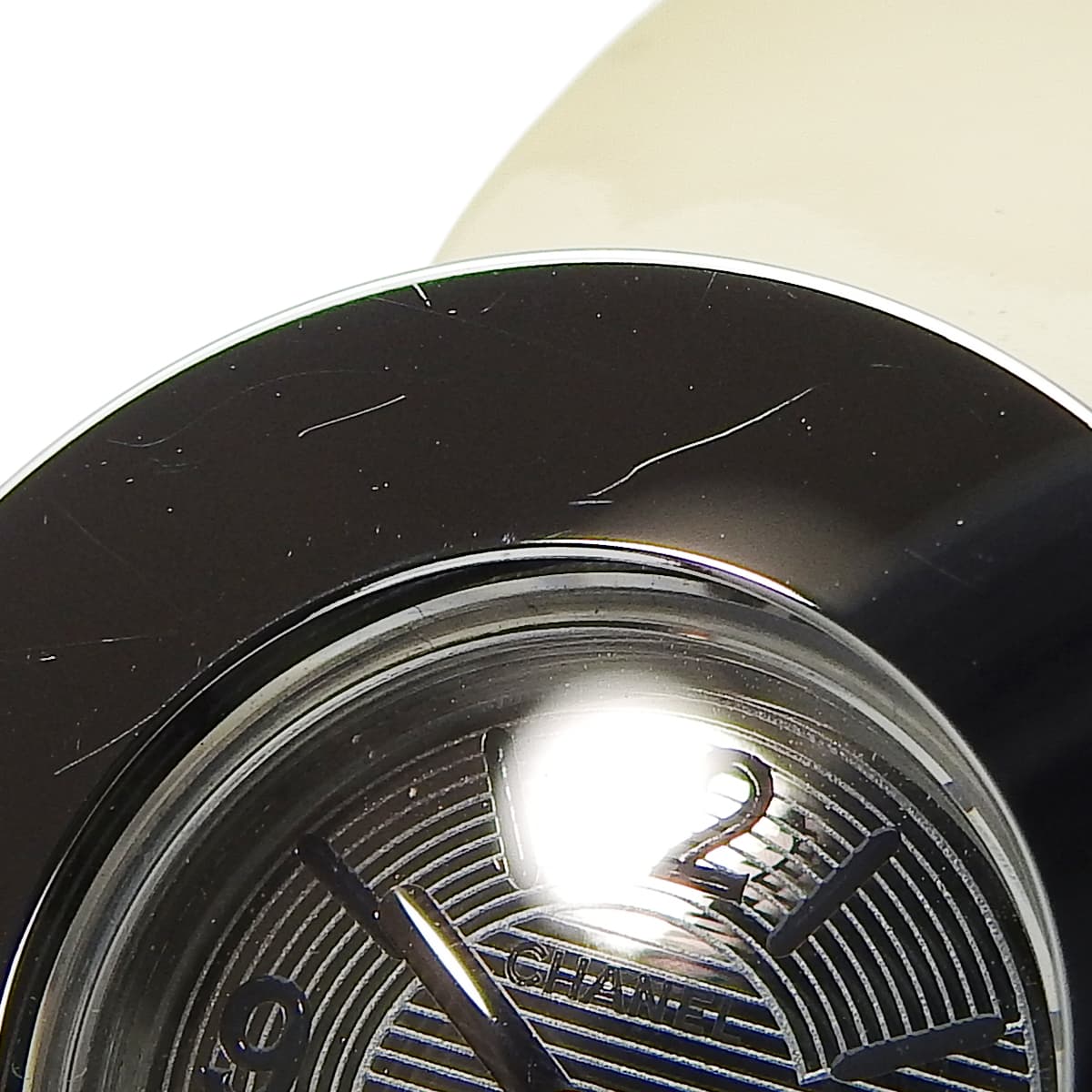 La Ronde H0580 不锈钢/皮革石英银色