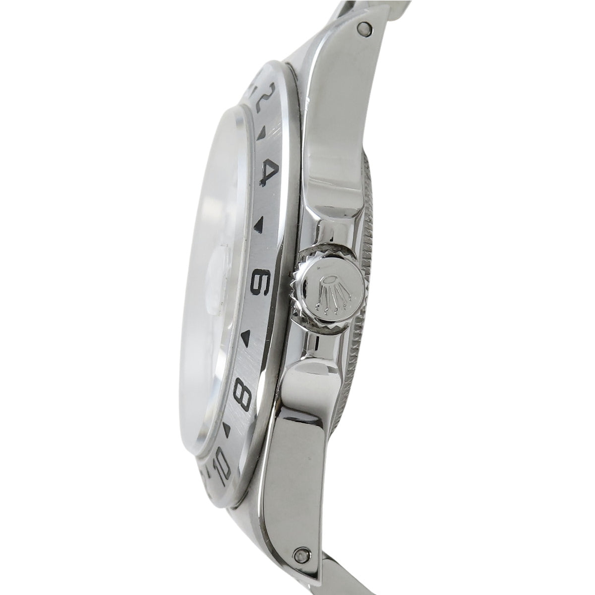 16570 探险家型II 不锈钢 U字头 自动上链 白色