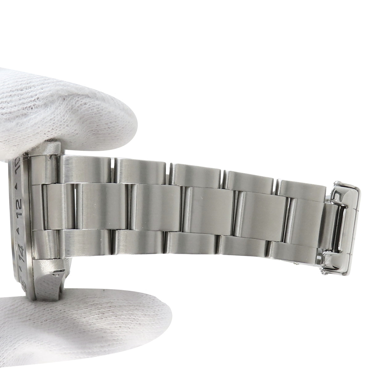 16570 探险家型II 不锈钢 U字头 自动上链 白色