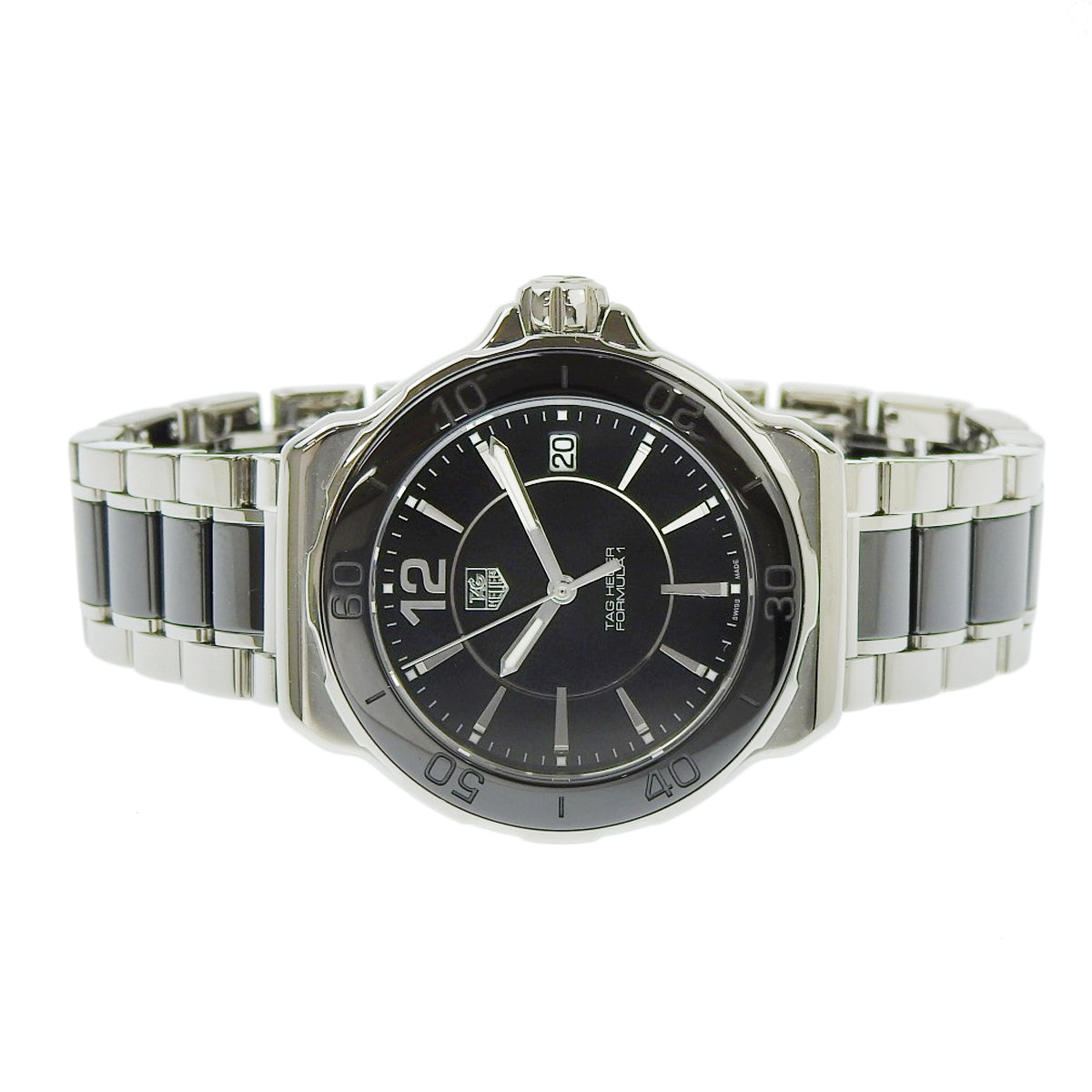 Formula 1 WAH1210.BA0859 SS/CE 黑色石英女表