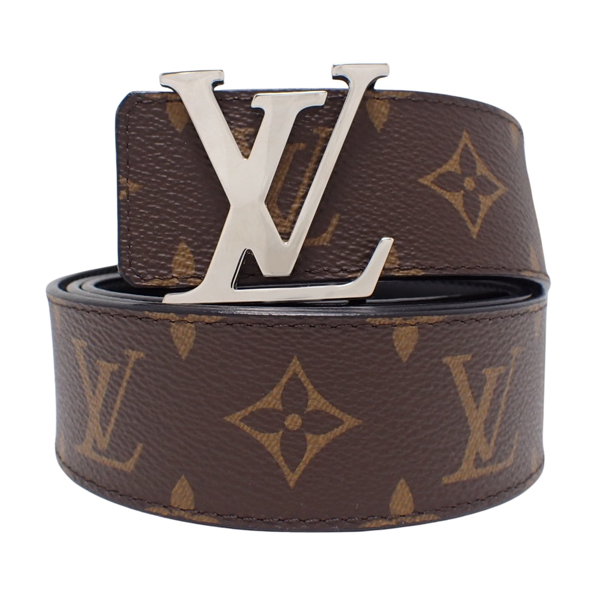 Monogram 腰带 - LV 首字母，40 毫米，双面可用，Santur 95/38，Monogram 小牛皮，M9821