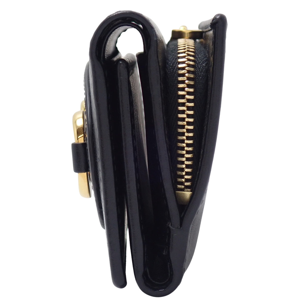 Horsebit 1955 三折迷你皮革钱包 644462