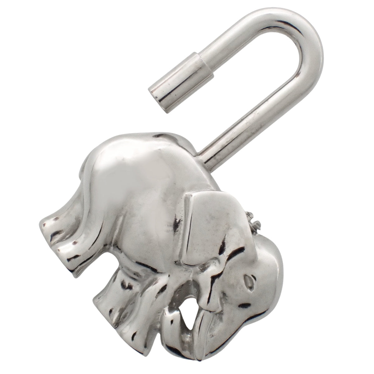 Cadena charm elephant metal silver