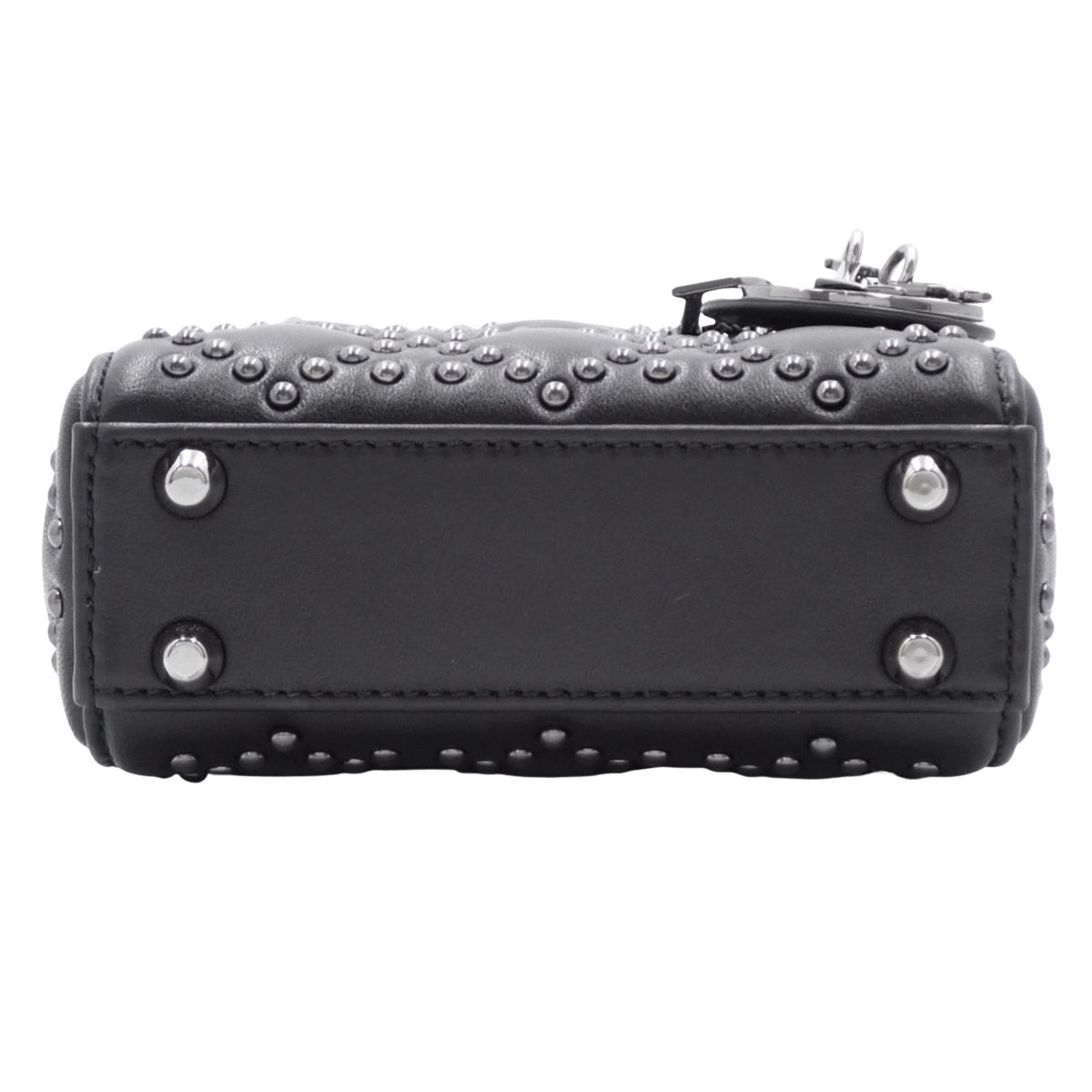 Lady Dior レディディオール バッグ ミニ スタッズ ラムスキン