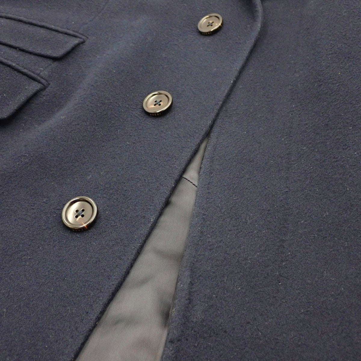 Double Pocket Chester Coat 50C Navy