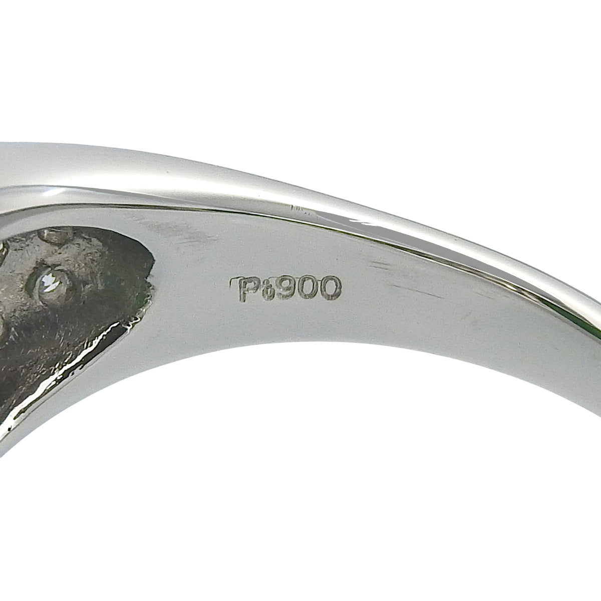 翡翠戒指 H6.87/D1.30 Pt900铂金