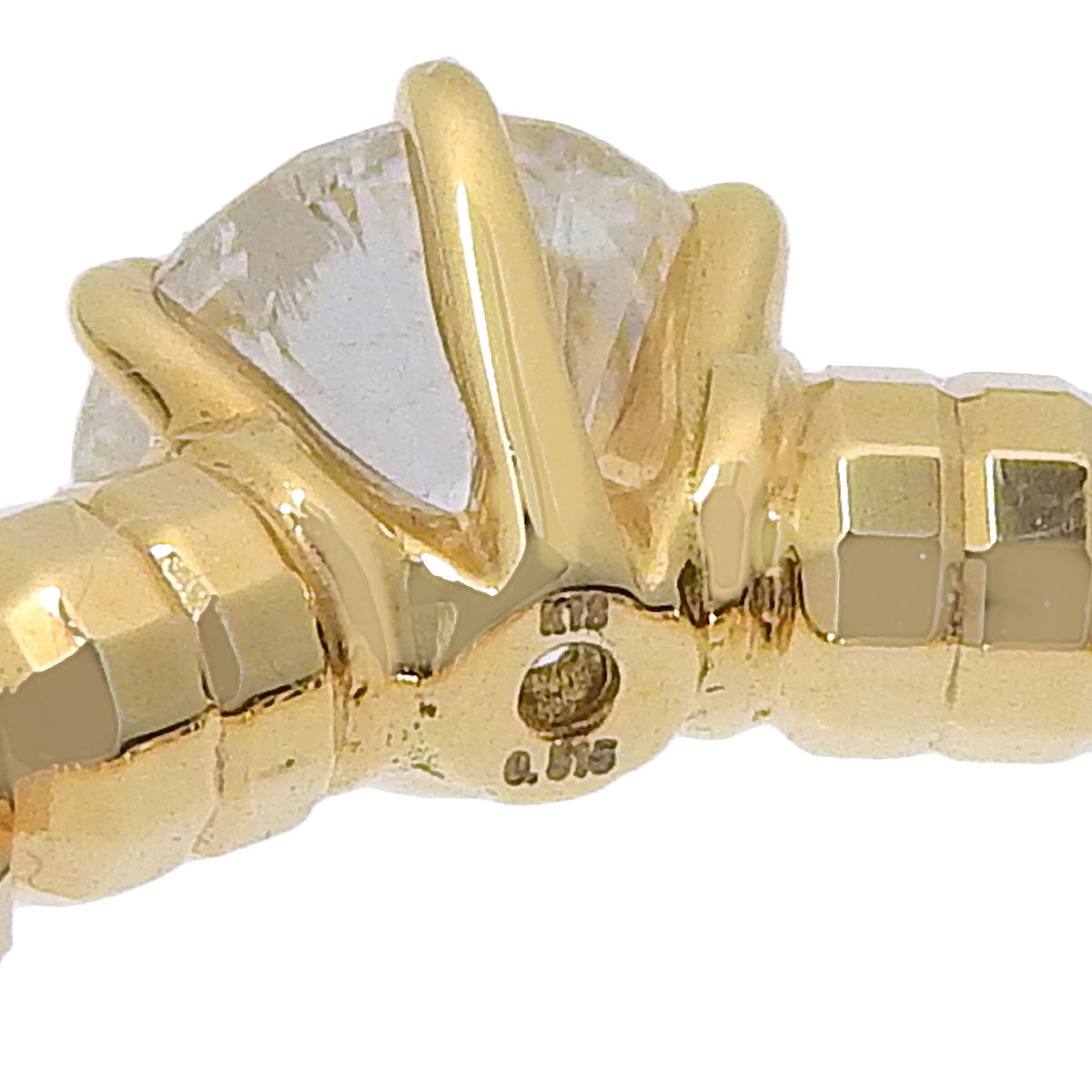 钻石戒指 D0.515 K18 黄金 YG