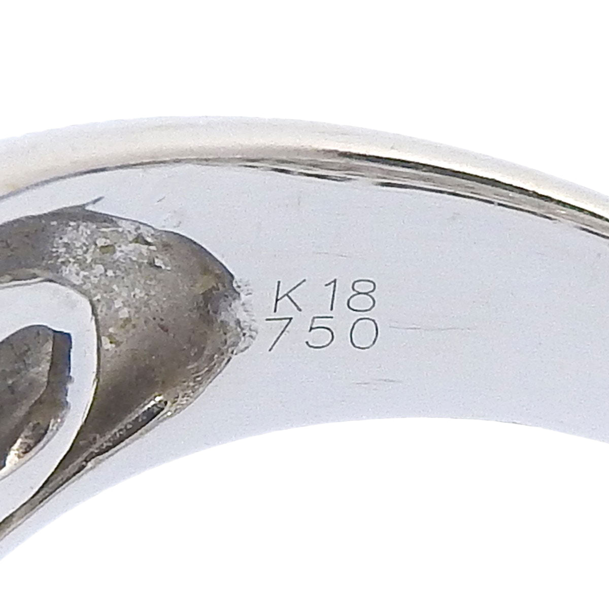 铺镶钻石戒指 D3.50 K18 白金 WG