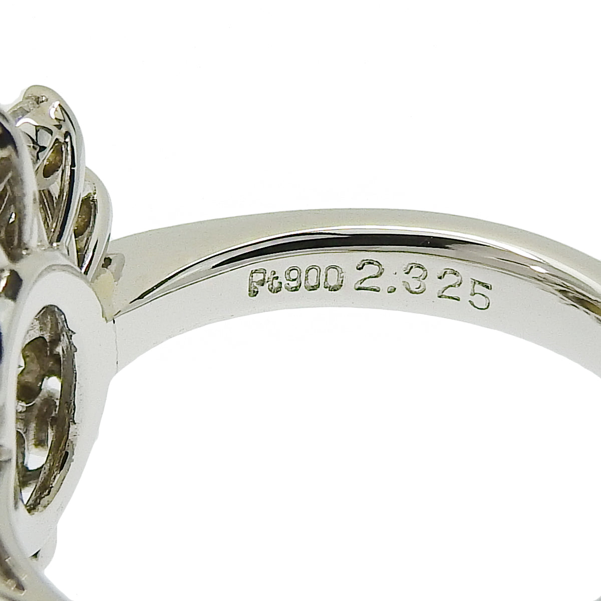 金绿猫眼钻石戒指 CE2.325/D0.98 Pt900 铂金