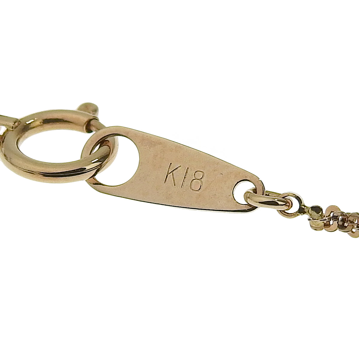 アメジスト ダイヤモンド フラワー ネックレス AM5.30/D0.02 K18PG K18WG