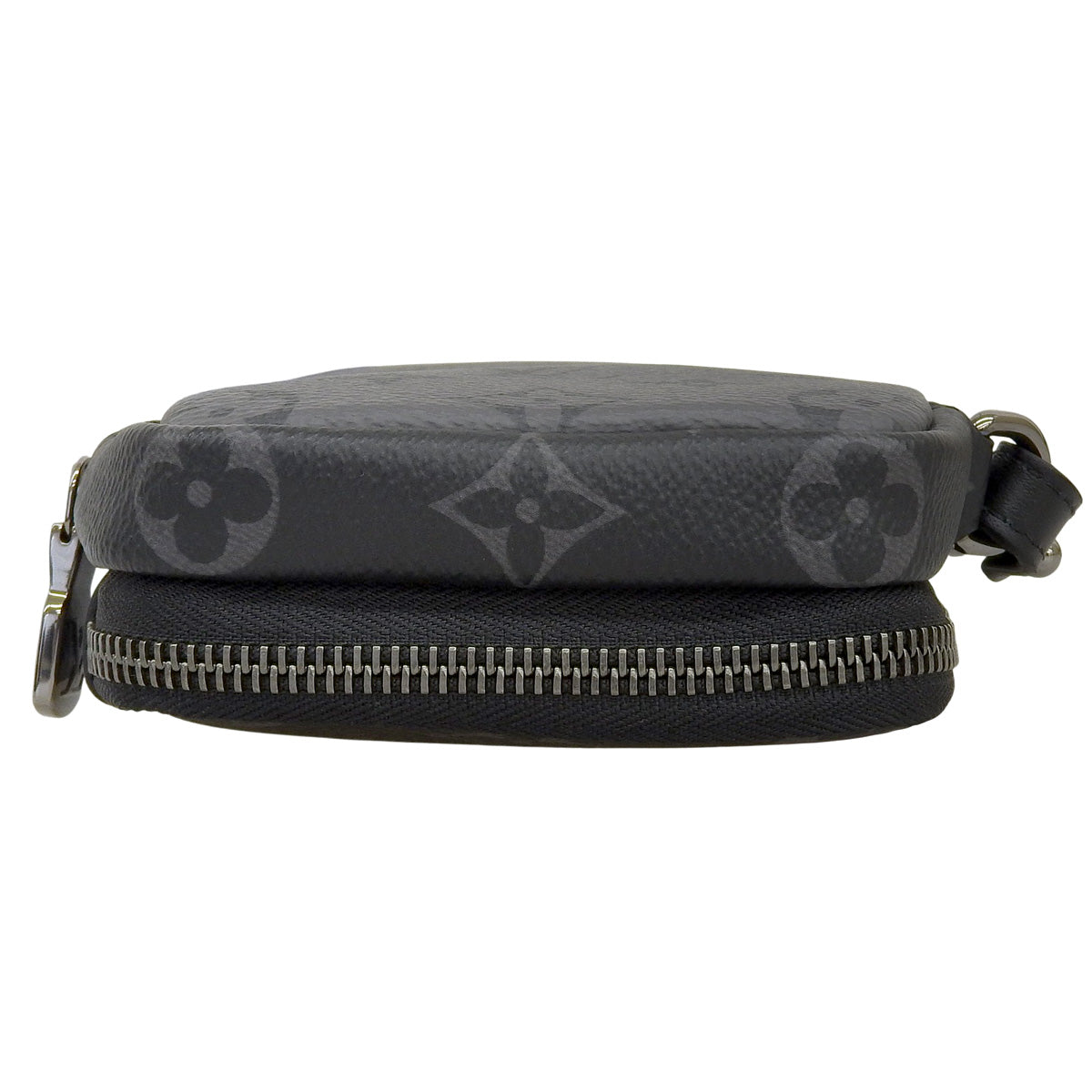 Monogram Eclipse 反向双层手机袋，灰色和黑色，M69534