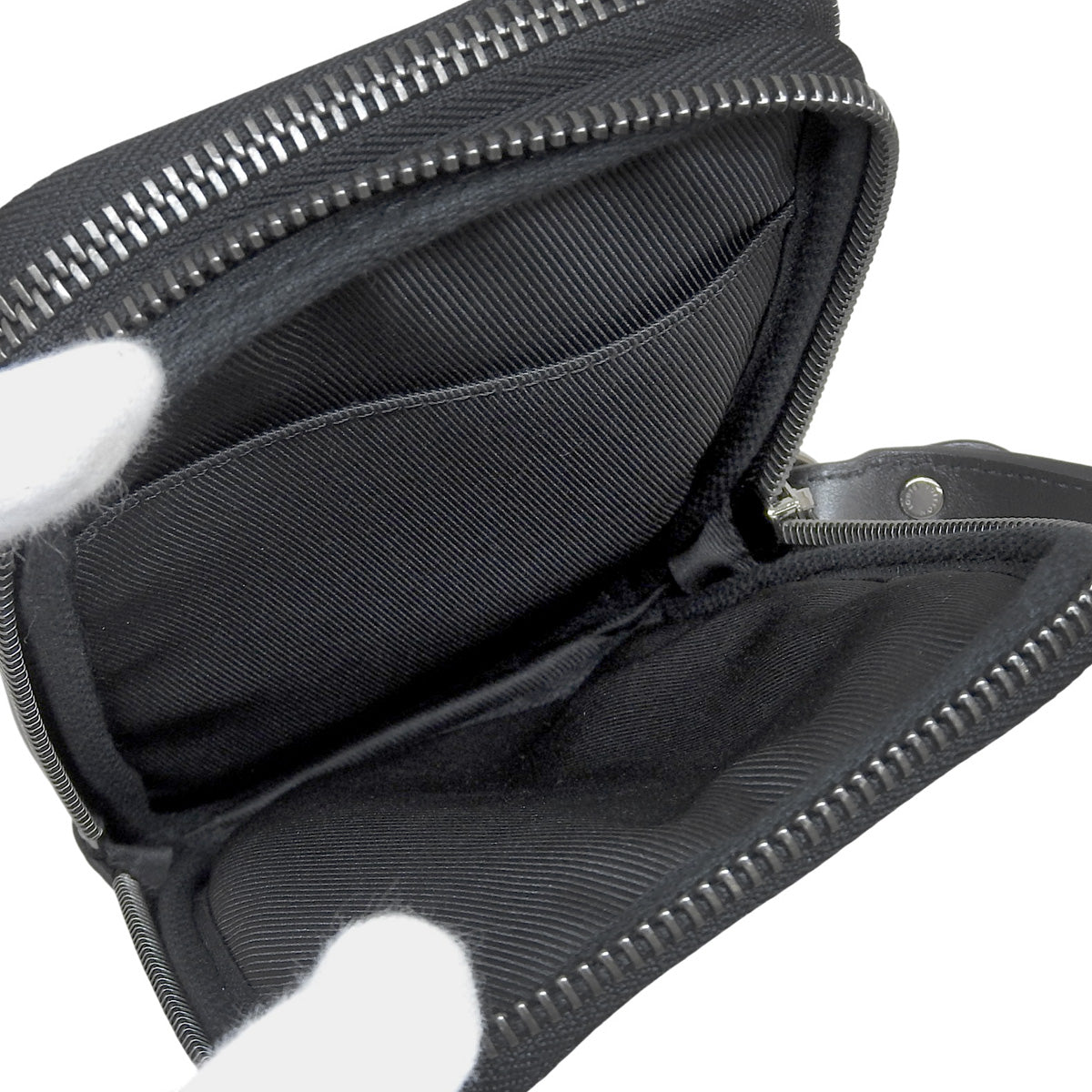 Monogram Eclipse 反向双层手机袋，灰色和黑色，M69534