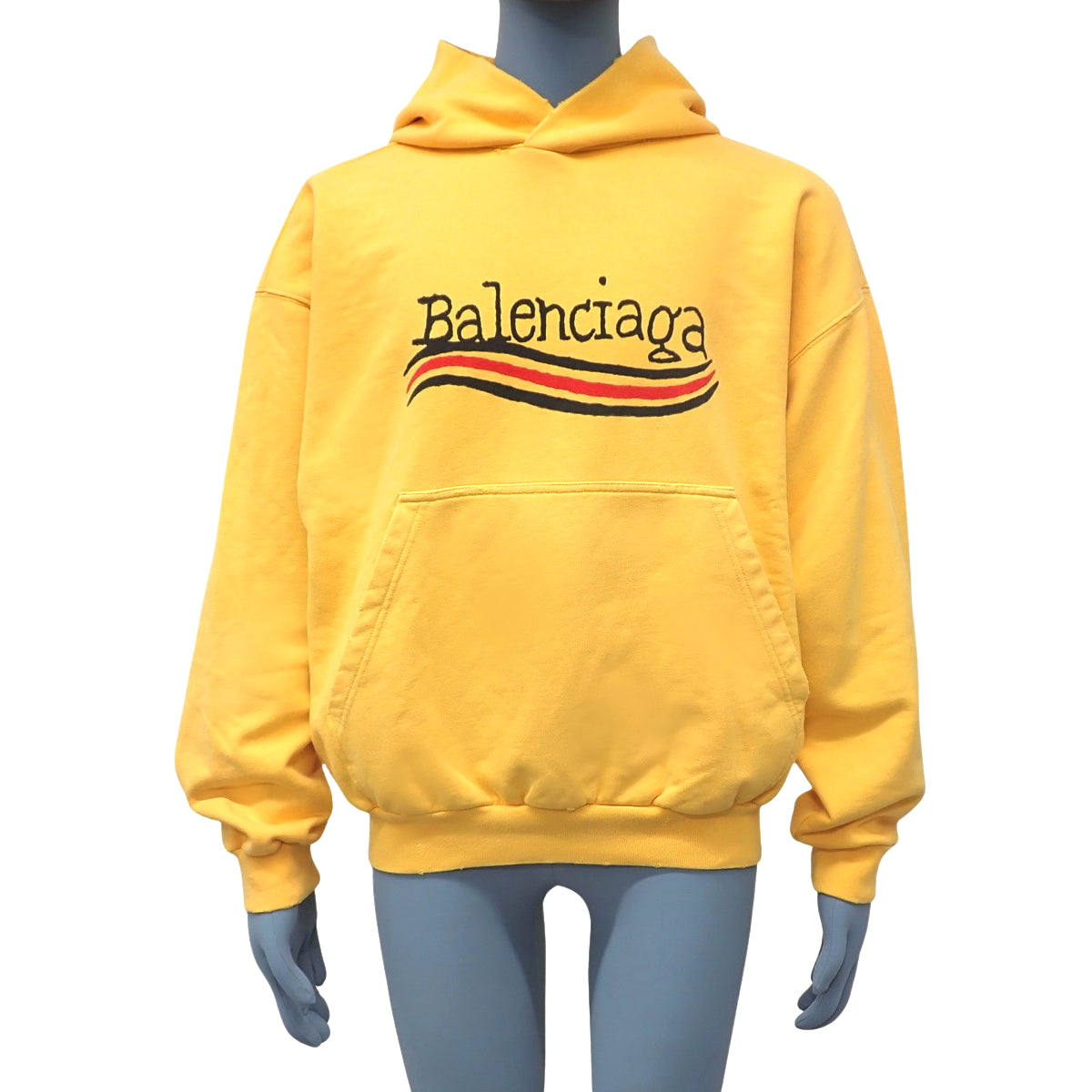 Destroyed Logo Hoodie 2022 XS Yellow