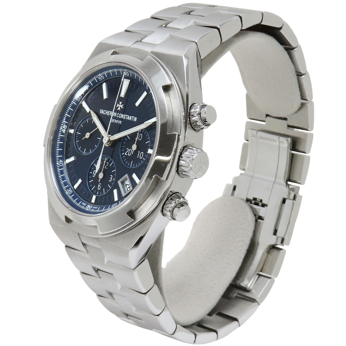 5500V/110A-B148 Overseas Chronograph SS 自动上链 蓝色