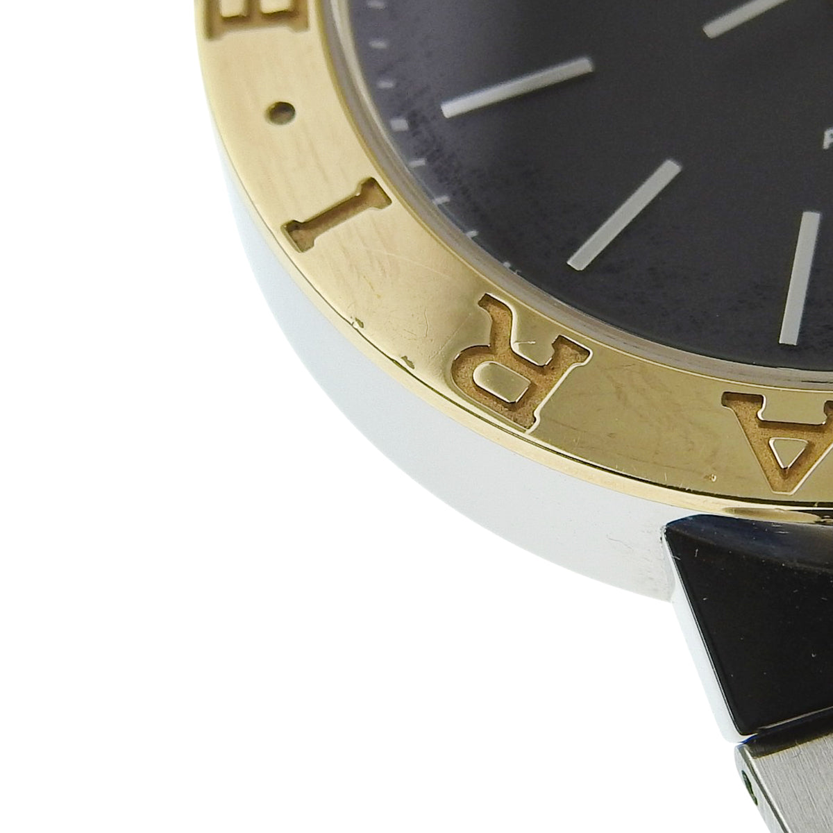 ブルガリ ブルガリ BB38SG ブラック 自動巻き メンズ