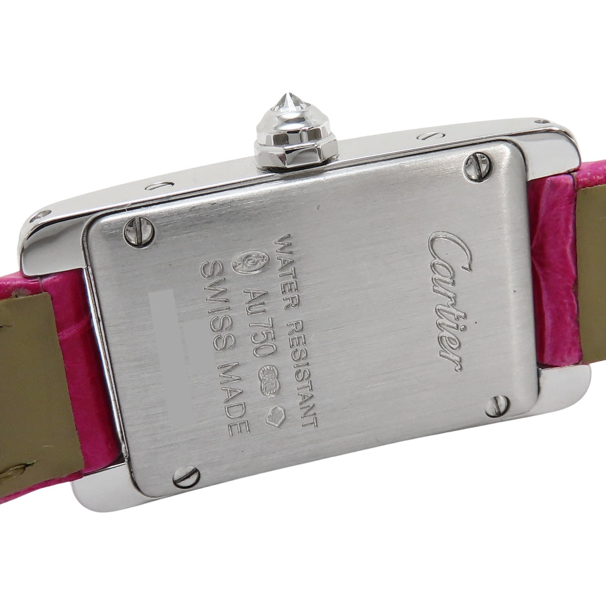 WB710015 坦克美式迷你腕表 WG/皮革 石英 银色表圈镶钻