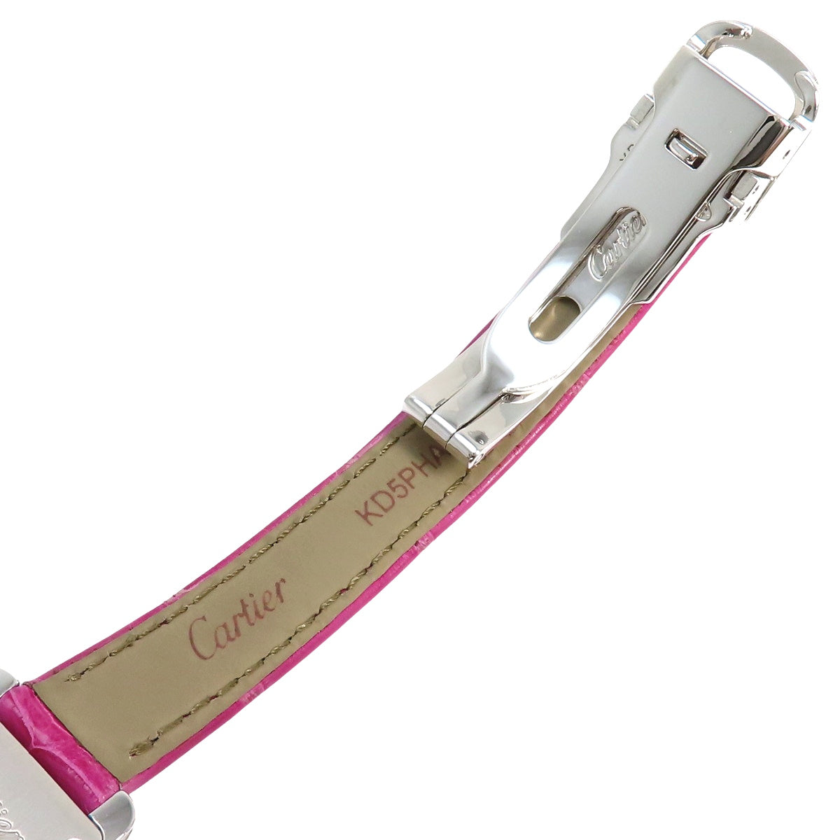 WB710015 坦克美式迷你腕表 WG/皮革 石英 银色表圈镶钻