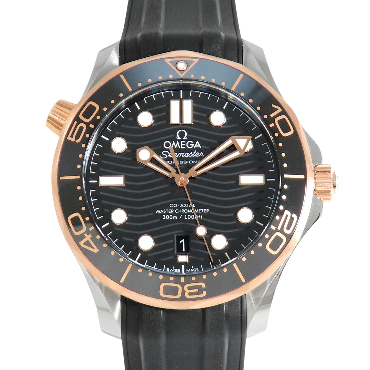 210.22.42.20.01.002 Seamaster Diver 300M PG/SS/Rubber Automatic Black