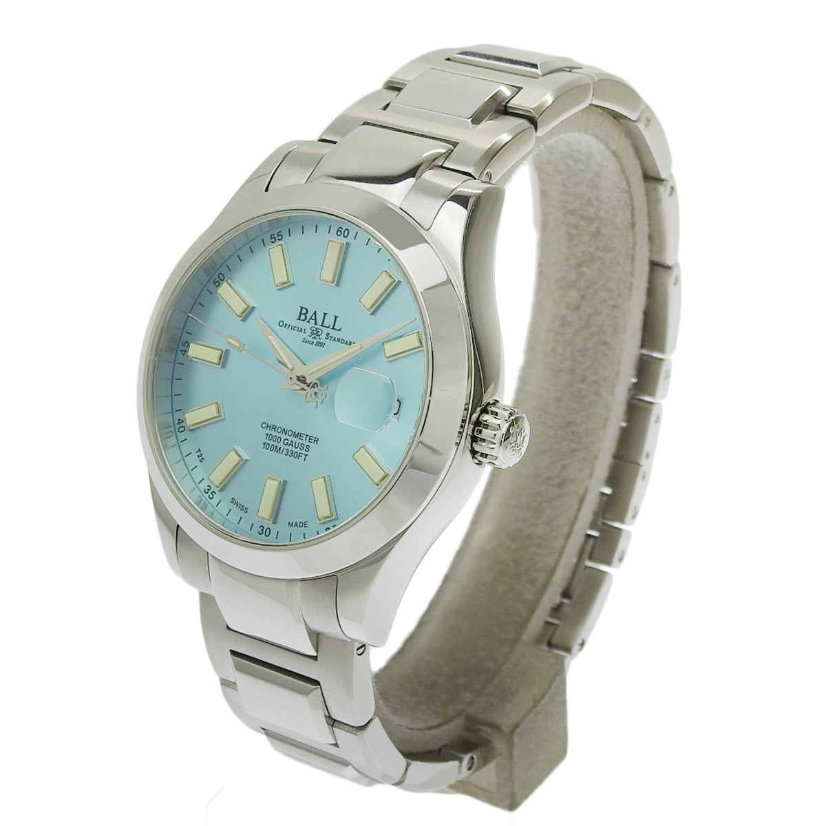 Engineer Marvelite Chronometer NM9026C-S6CJ-IBE 不锈钢浅蓝色自动上链腕表