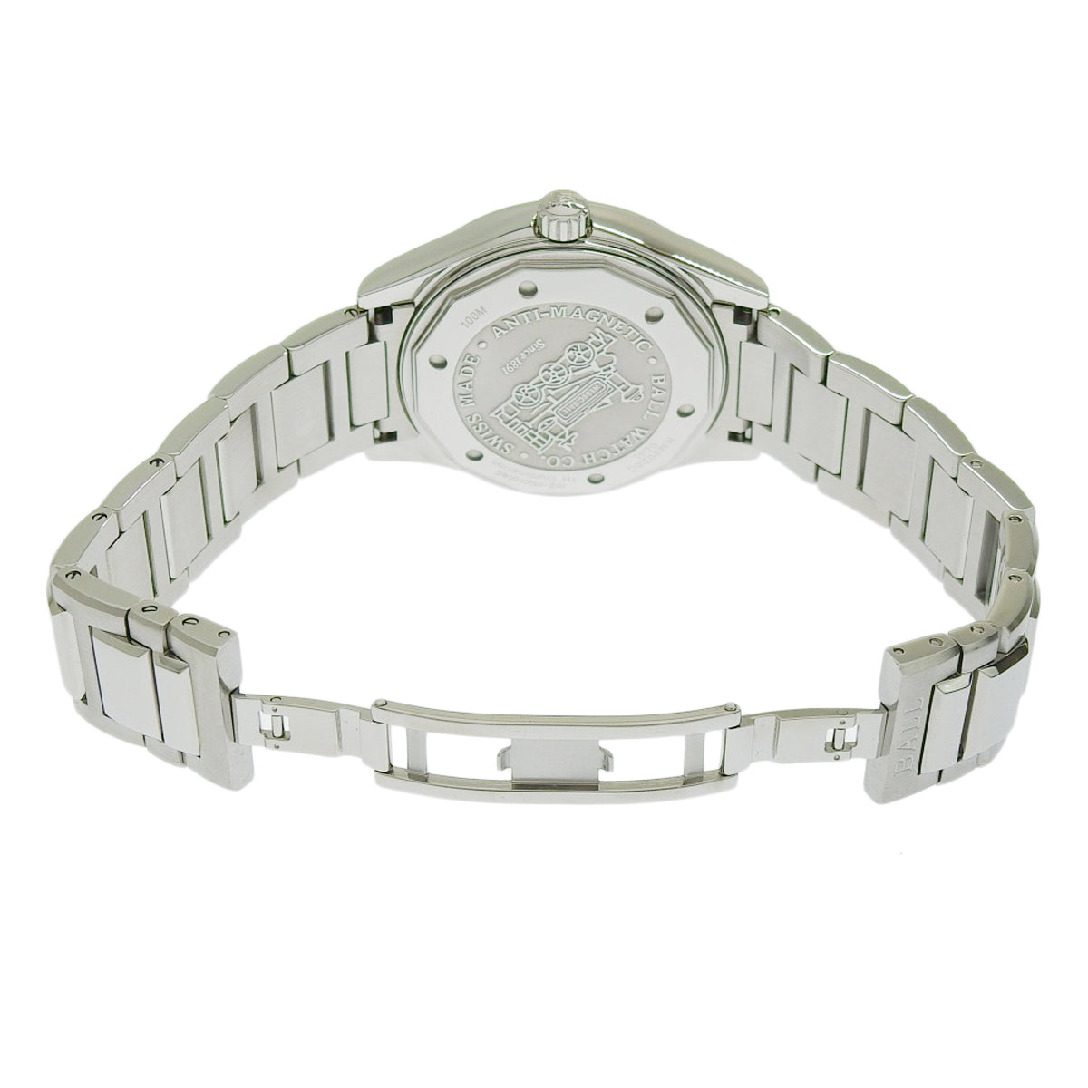 Engineer Marvelite Chronometer NM9026C-S6CJ-IBE Stainless Steel Light Blue Automatic