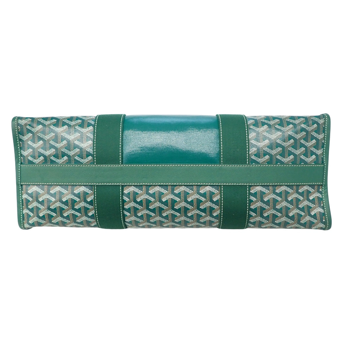 Villete MM PVC Goyardine Canvas, Green