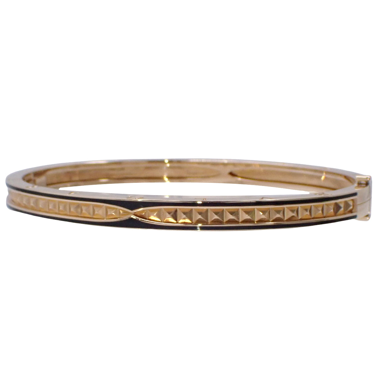 B-zero1 Bracelet in 18K Pink Gold, PG and Ceramic