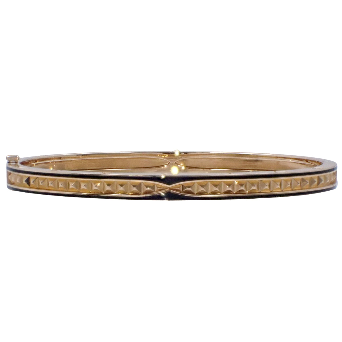 B-zero1 Bracelet in 18K Pink Gold, PG and Ceramic