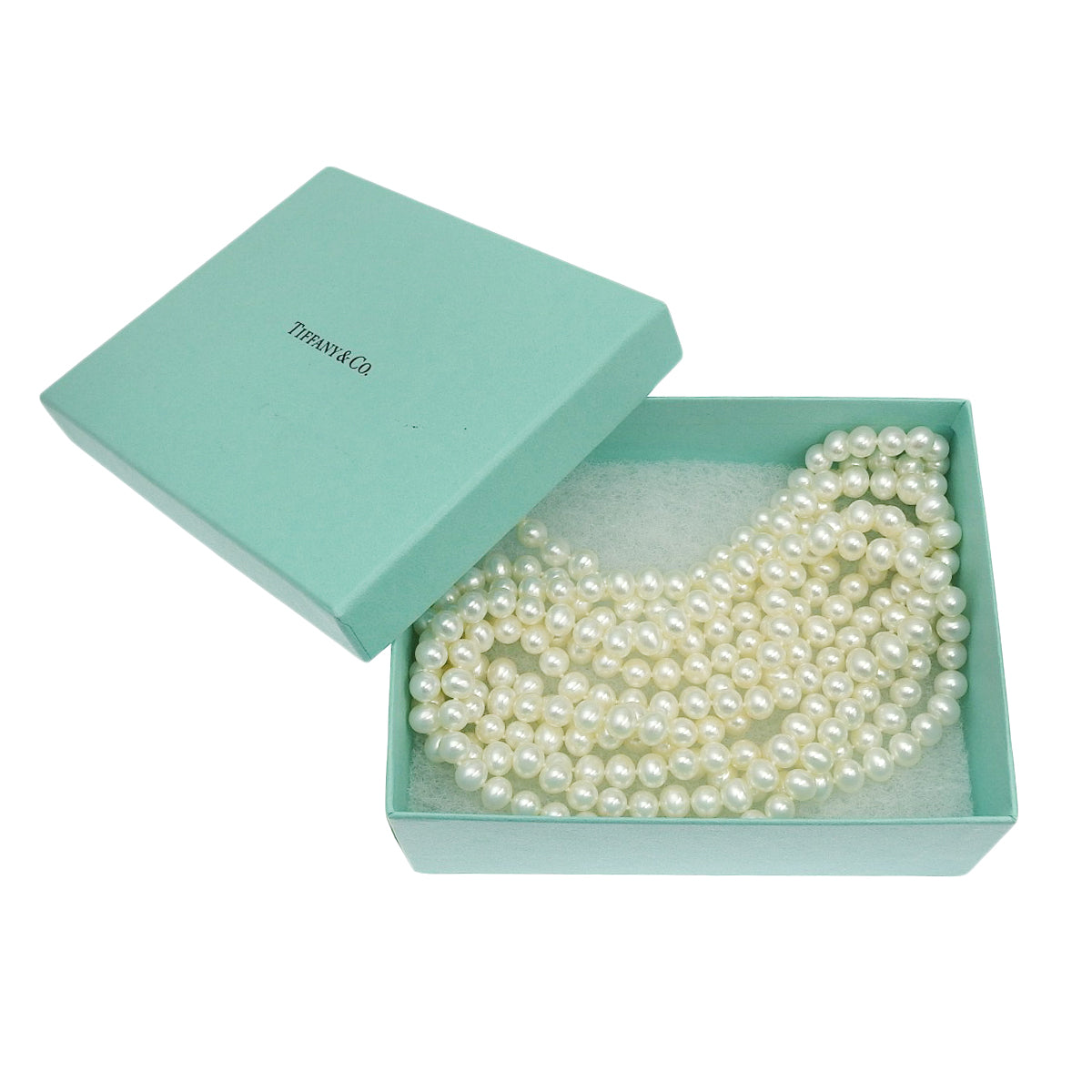 パール ラップ ネックレス パール シルバー925 Sv