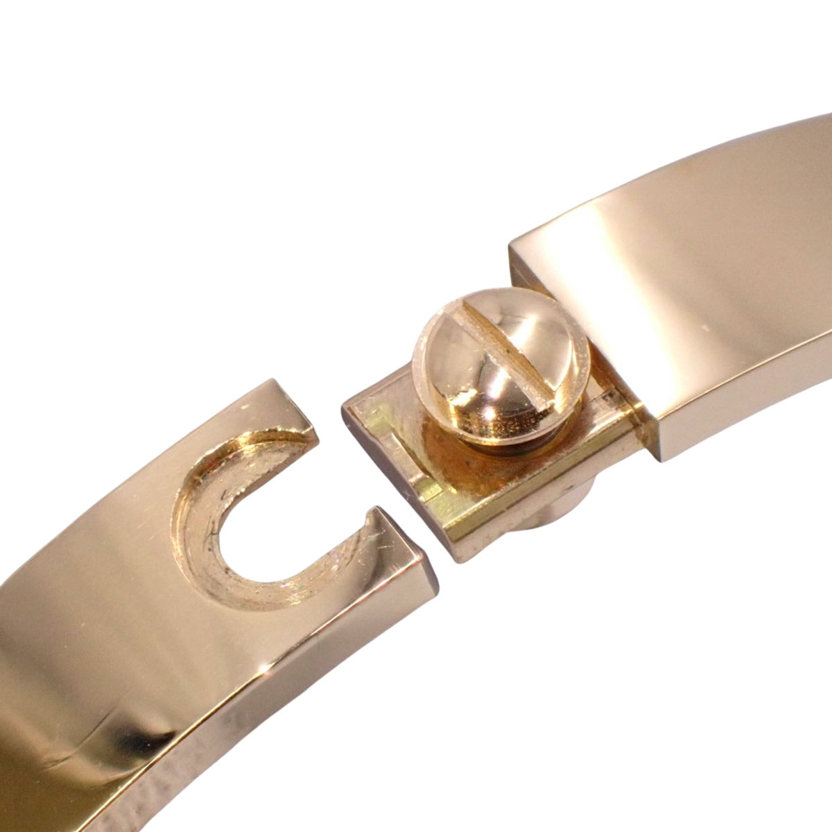 Love Bracelet Classic Model 4 Diamonds K18 Pink Gold PG Love Bracelet 4PD