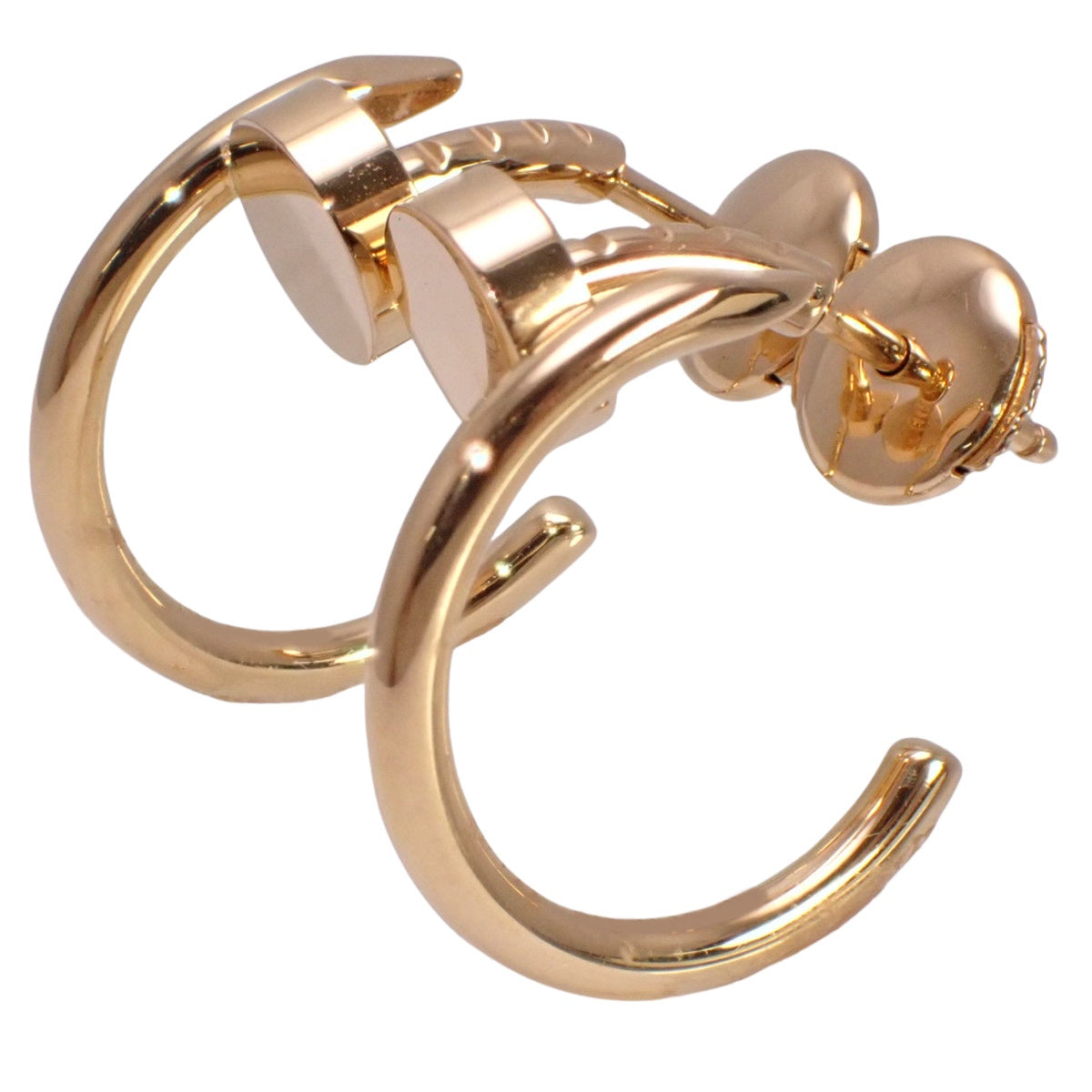 Juste un Clou 环形耳环，小号款，18K 玫瑰金，PG