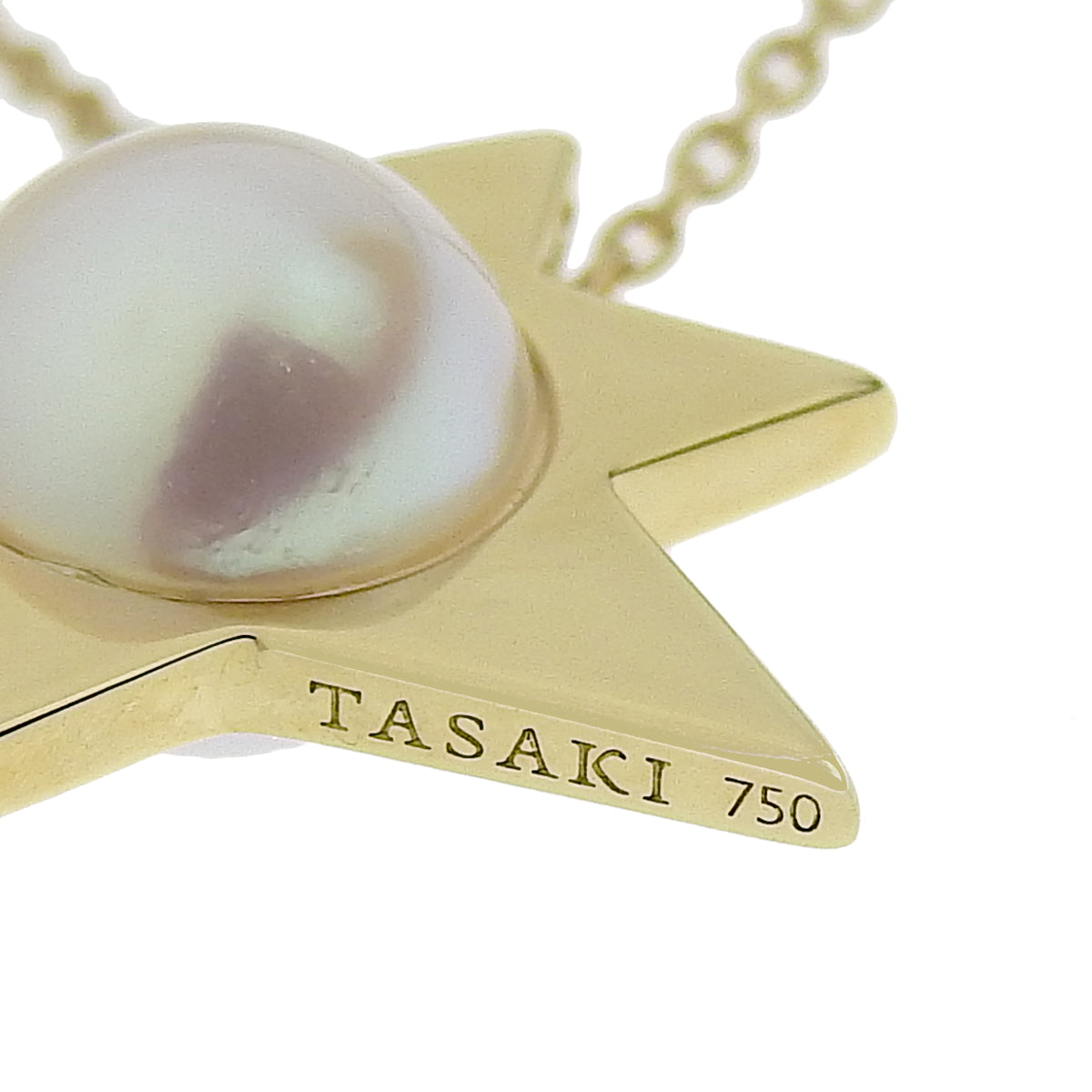 コメット パール ネックレス パール イエローゴールド K18YG