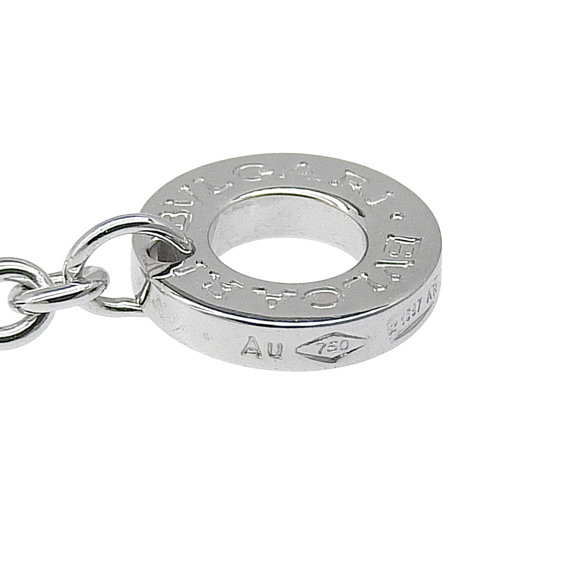 ビー・ゼロワン エレメント ブレスレット ホワイトゴールド K18WG