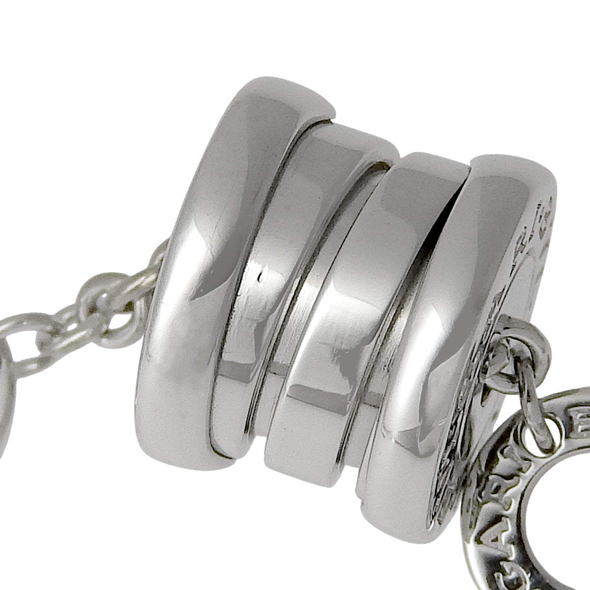 ビー・ゼロワン エレメント ブレスレット ホワイトゴールド K18WG