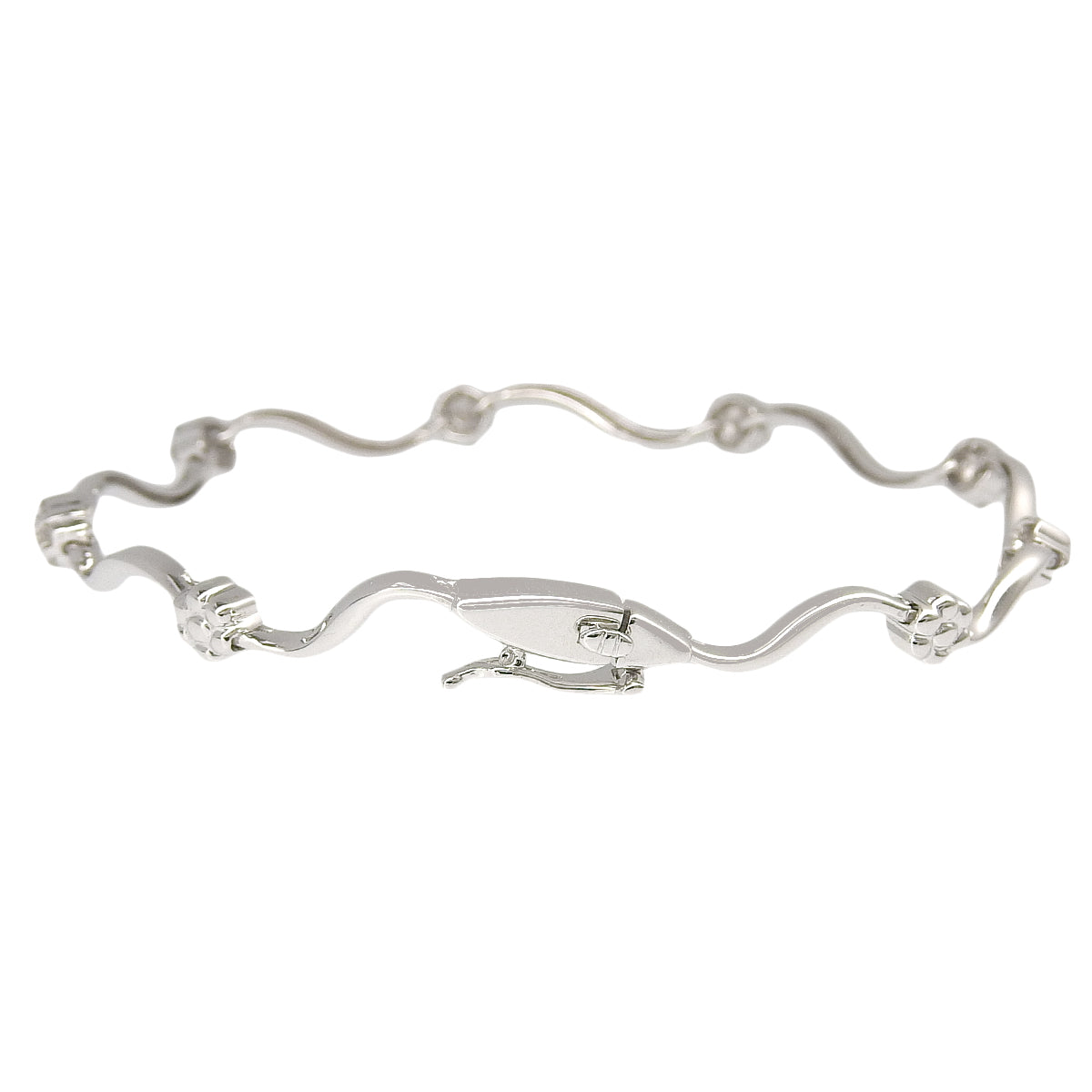 ダイヤモンド ブレスレット D0.37 ホワイトゴールド K18WG