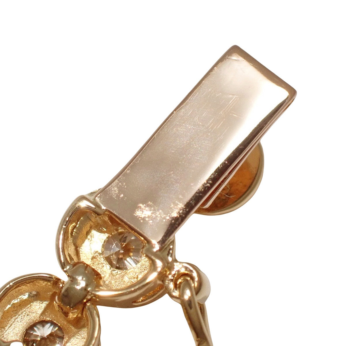 Tennis Diamond Necklace D5.57 Yellow Gold K18YG 30.5g