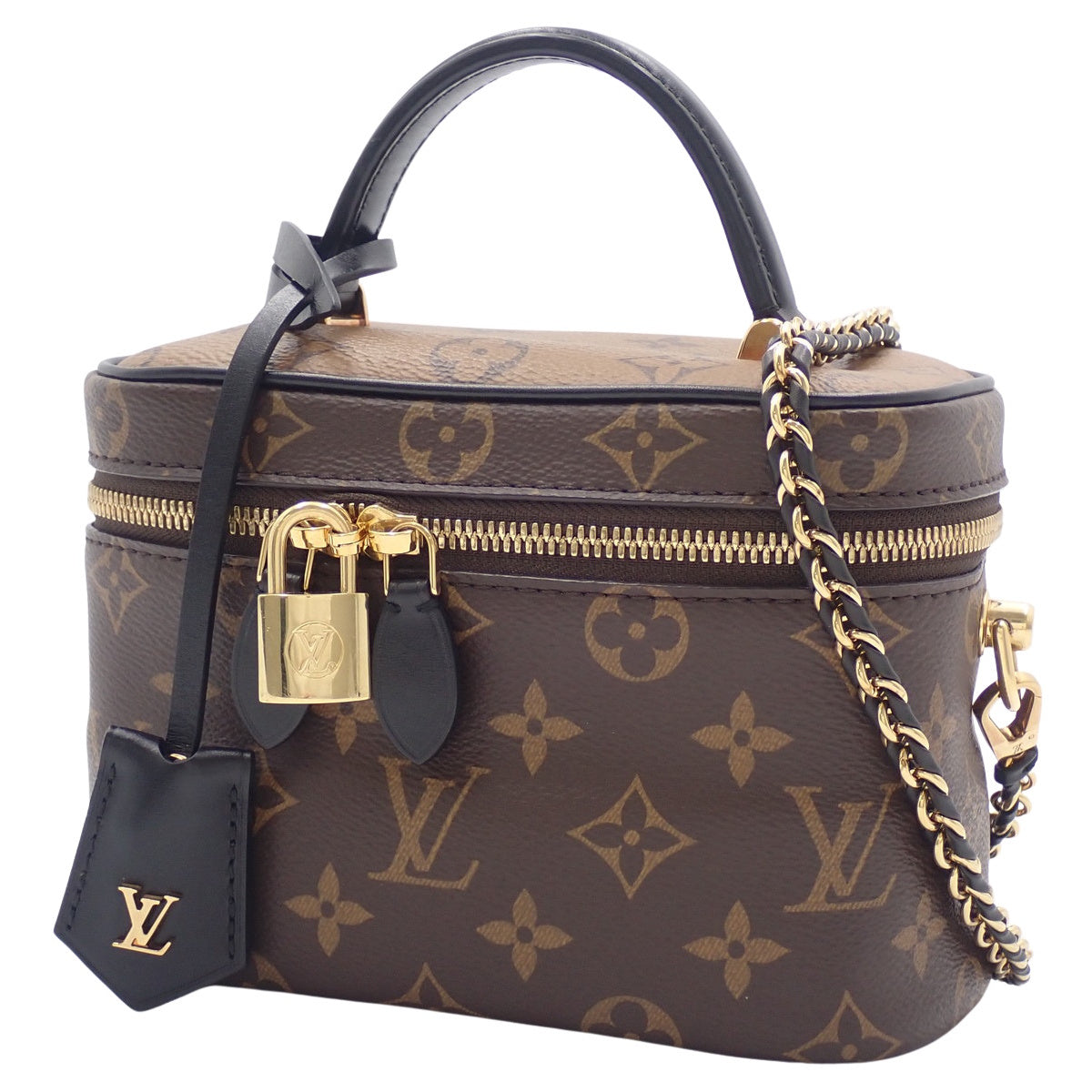 Vanity NV PM Monogram Canvas Monogram Reverse Canvas Brown Camel M45165