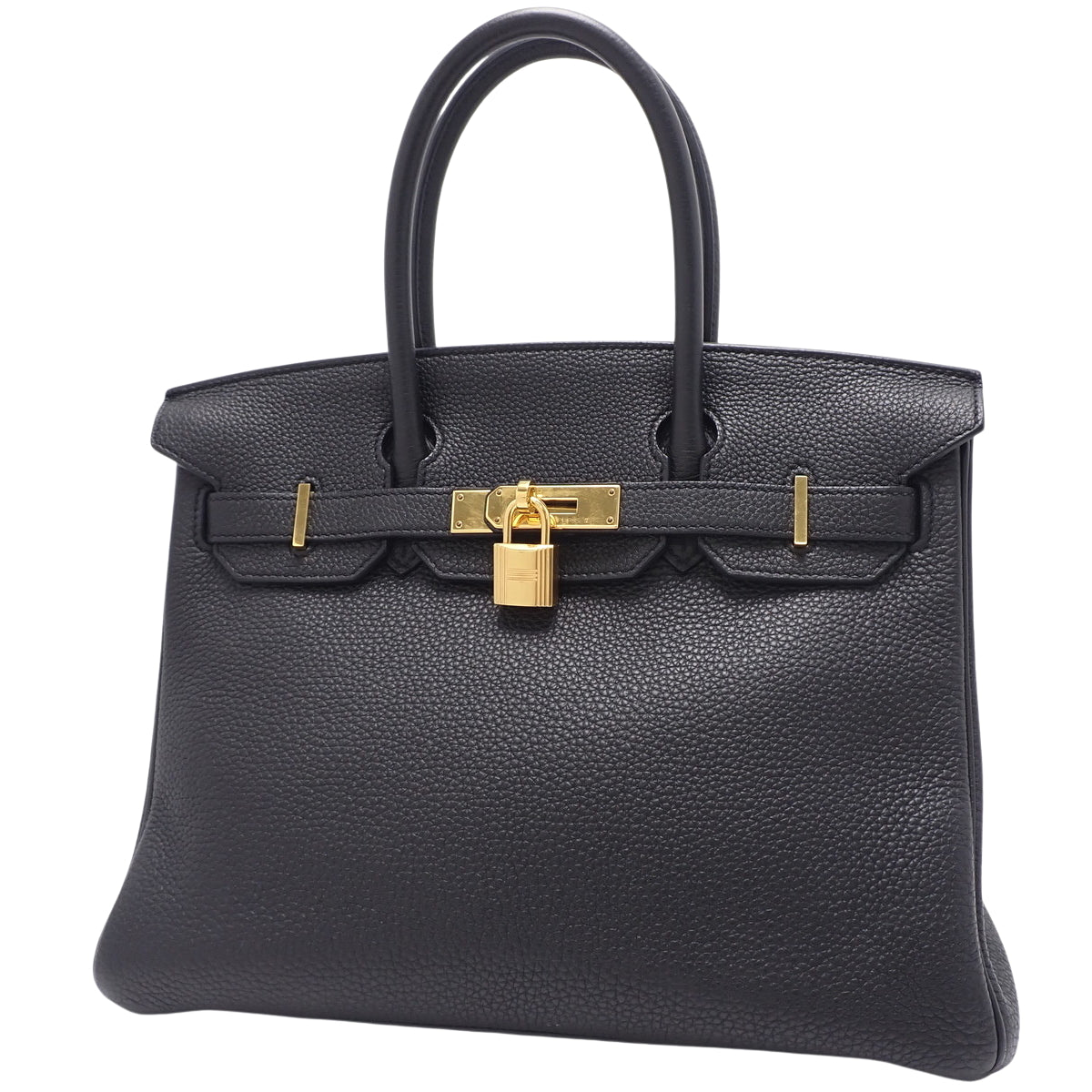 Birkin 30 Black Togo A Stamp