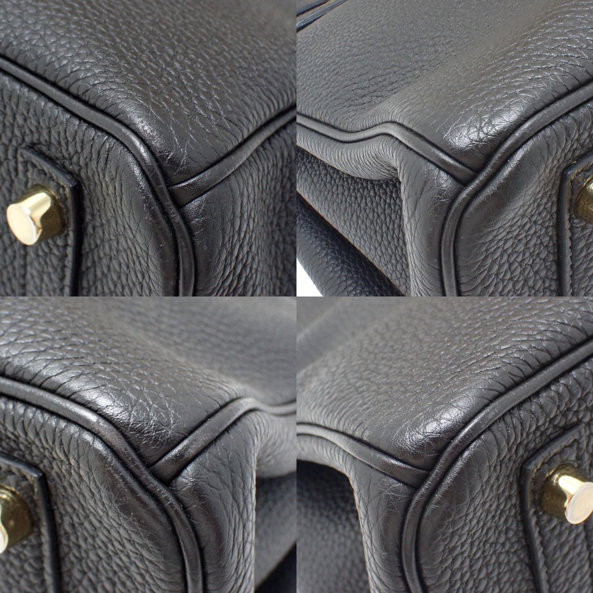 Birkin 30 Black Togo A Stamp