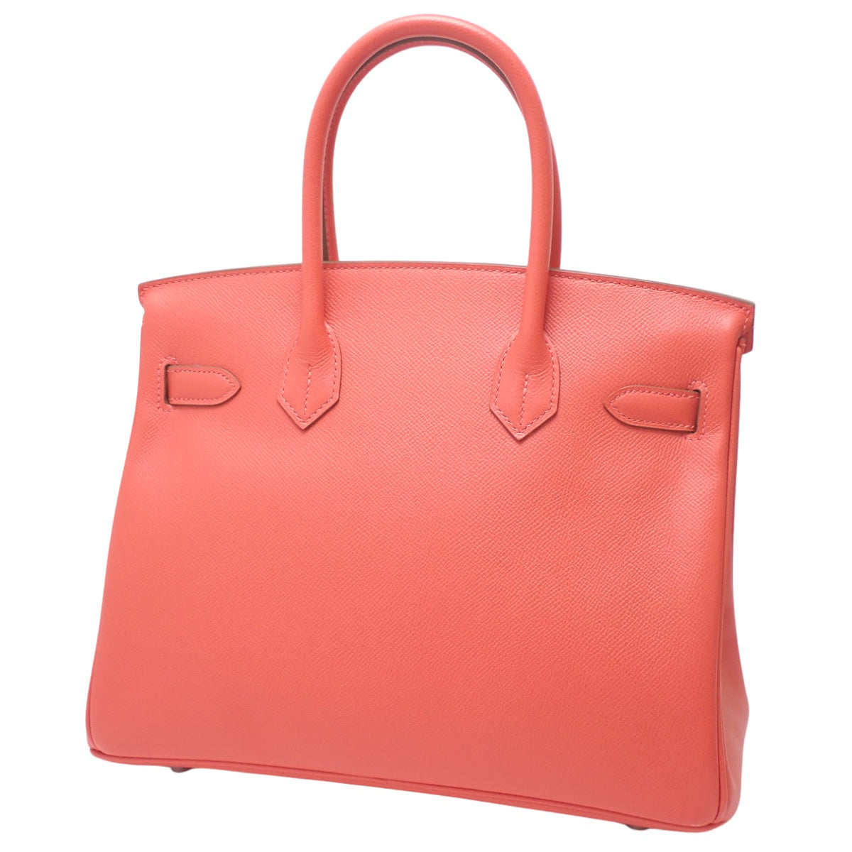 Birkin 30 in Epsom leather with palladium hardware and Rose Jaipur T stamp