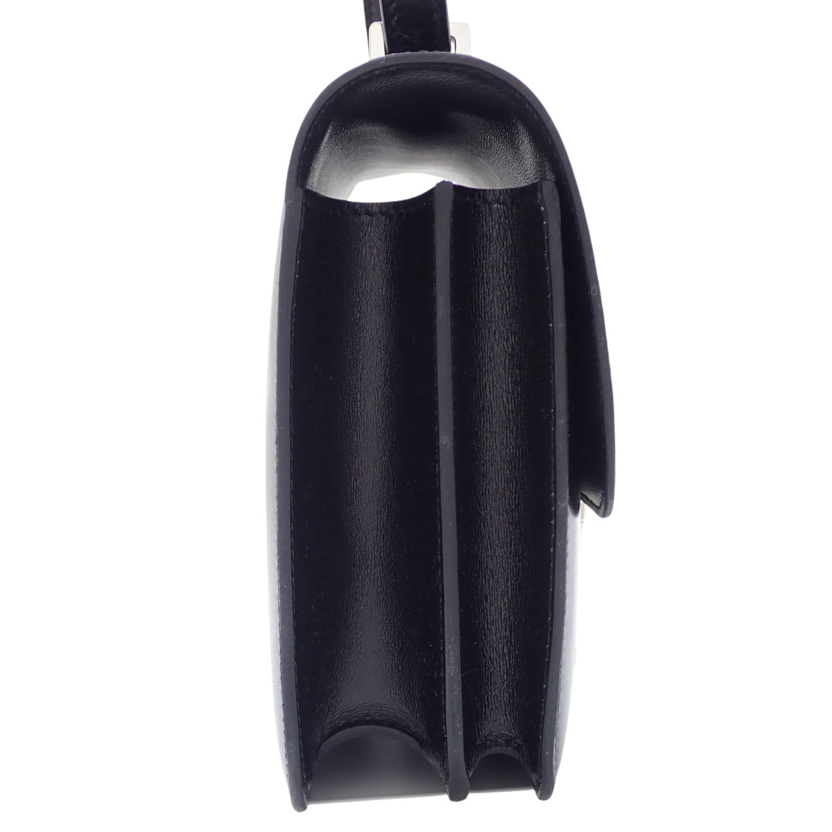 Constance Mini Box Calf Palladium Hardware W Stamp