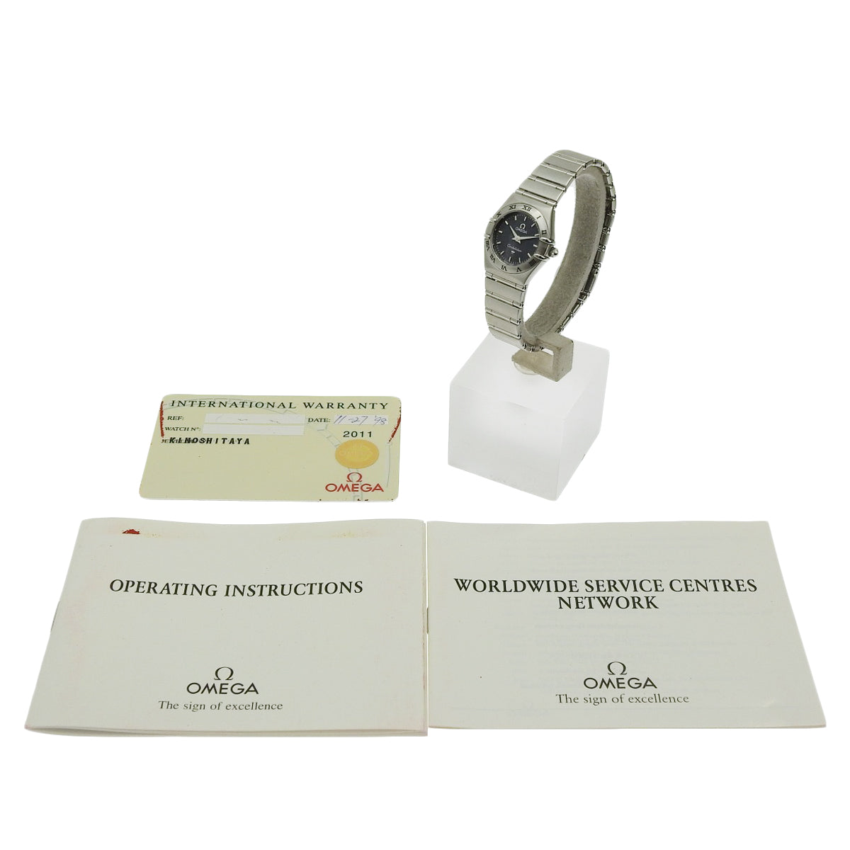 コンステレーション ミニ 1562.40 SS クオーツ レディース