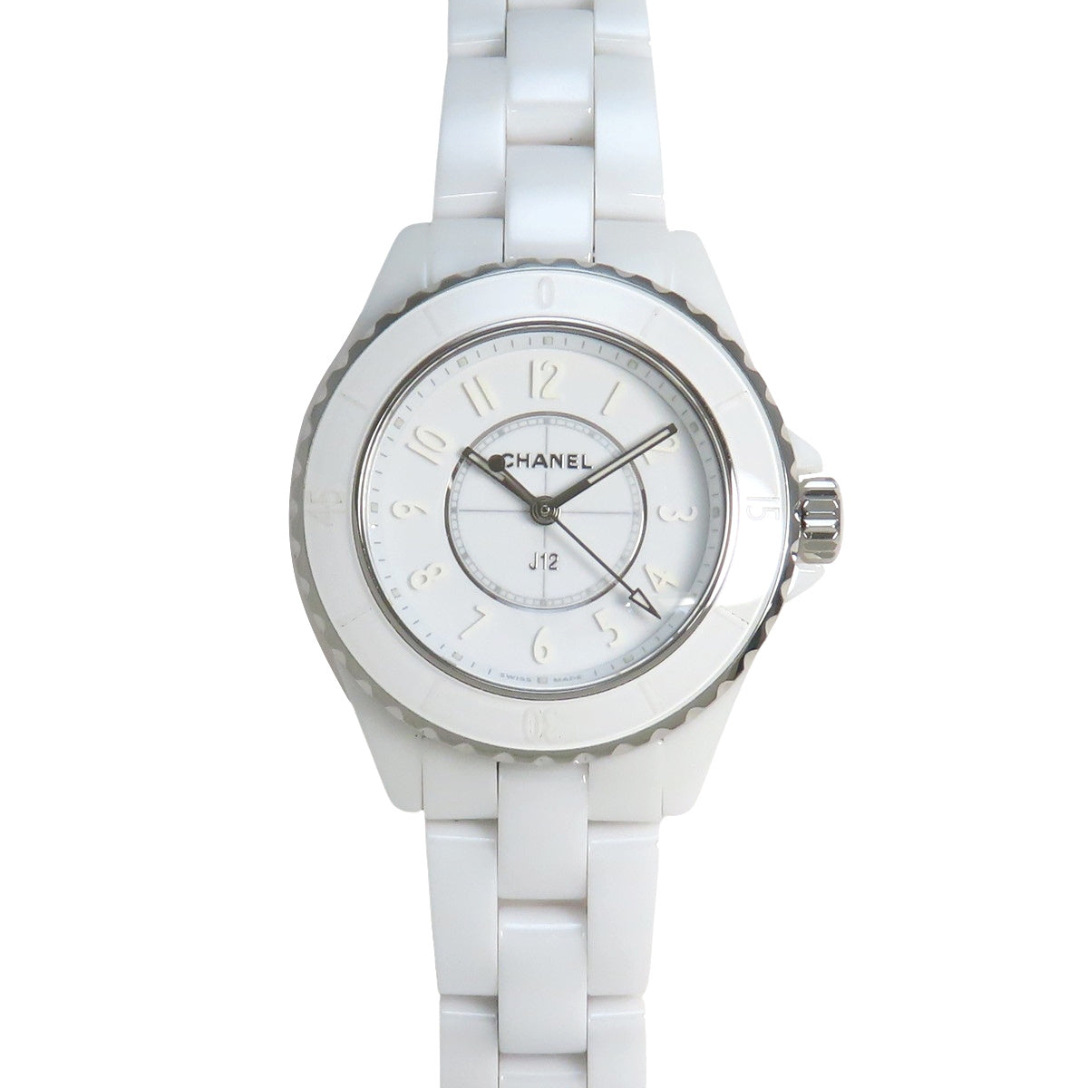 J12 H6345 ホワイトセラミック クオーツ 2024年1月購入 ホワイト ホワイト