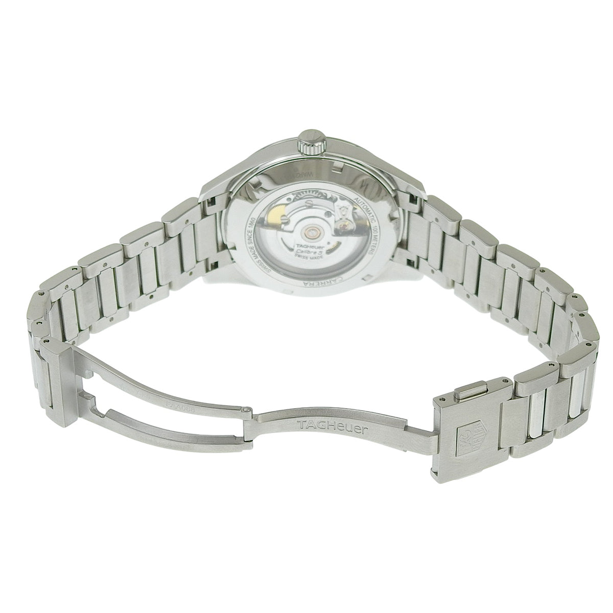 カレラ キャリバー5 WAR211A-1 SS ブラック 自動巻き メンズ