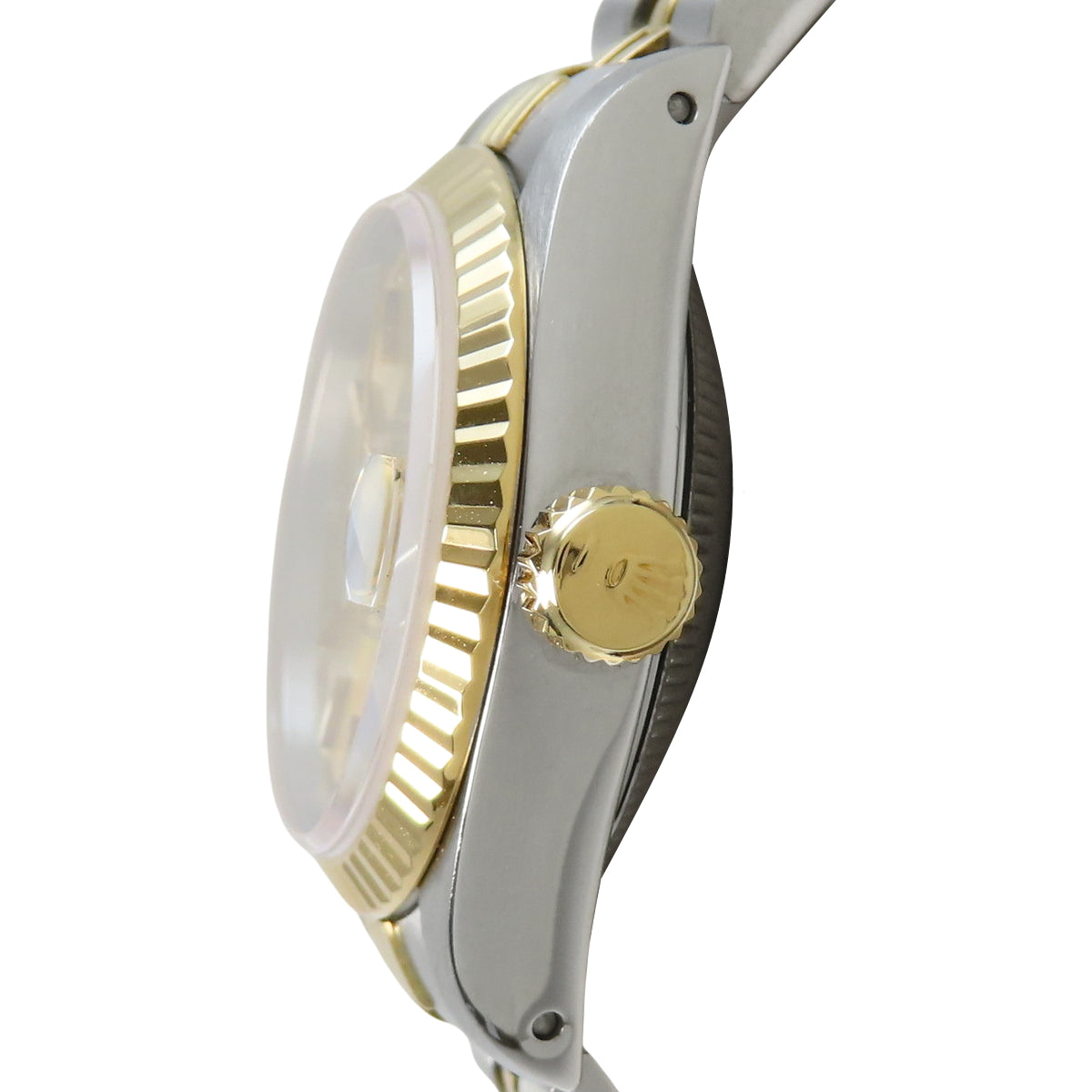 69173 日志型腕表 YG/SS S号 自动上链 香槟金