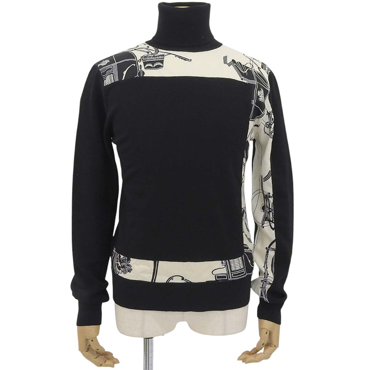 soie decadree sweater, size XS, top, apparel, turtleneck.