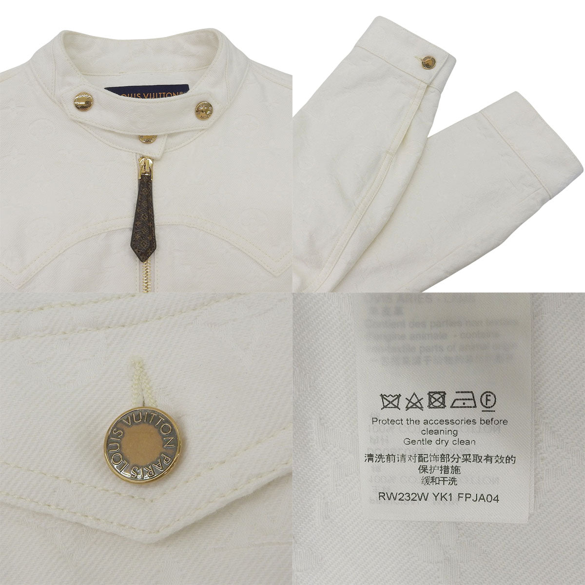 ジャガード デニムジャケット 2023年 38 RW232W