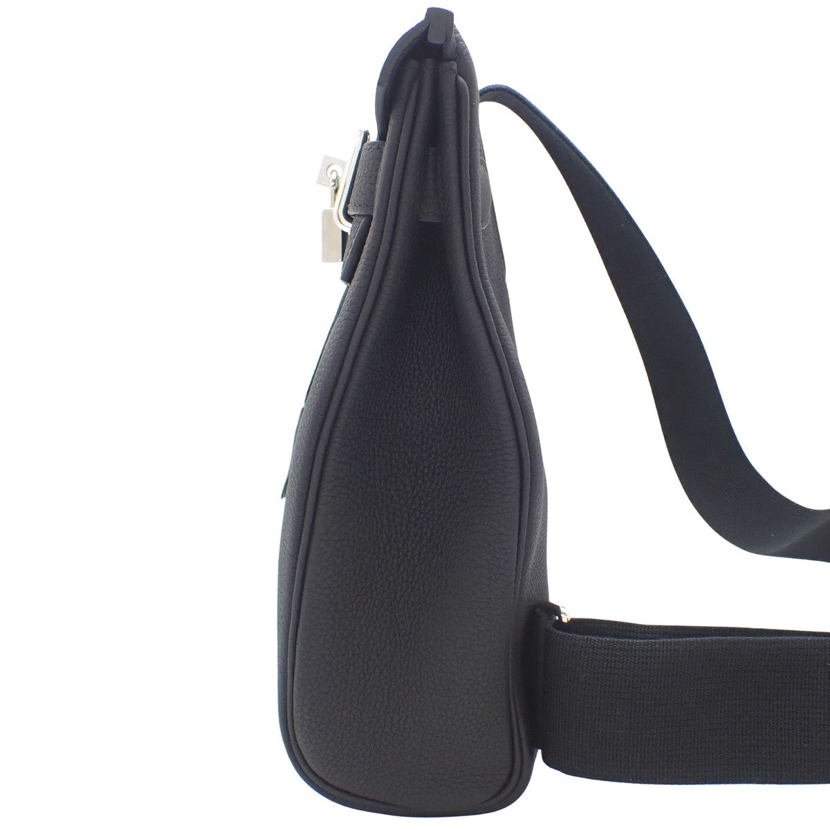 凯莉包，鳄鱼皮，黑色，银色五金，Z刻印。