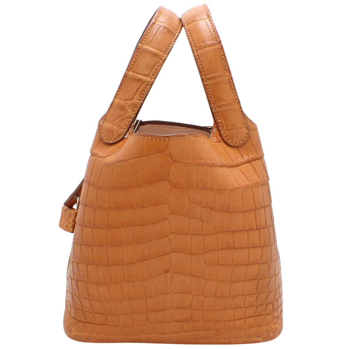 ピコタンロックPM ニロティカスマット クロコダイル パラジウム金具 ゴールド シルバー金具 □R刻印