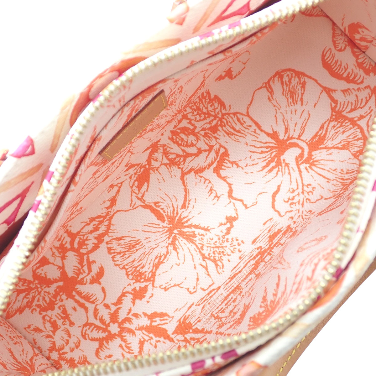 Monogram Tile By The Pool On The Go EW  Monogram Tile 帆布 米白 橙色 粉色 M25318  2WAY 单肩 斜挎包