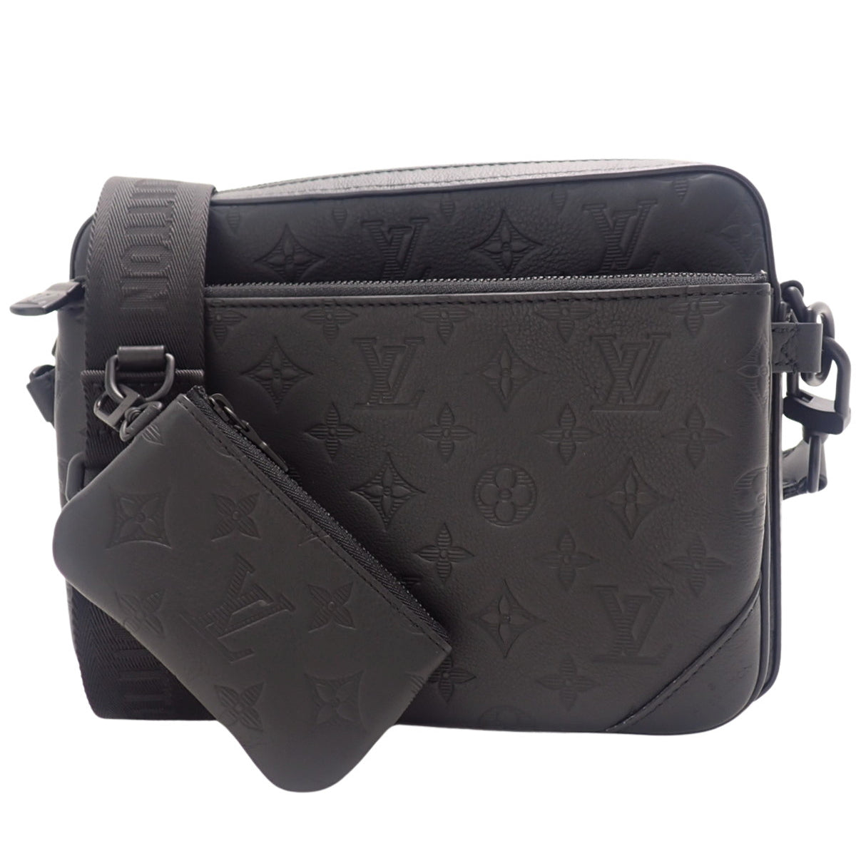 Monogram Shadow Trio 斜挎包 黑色 M46602